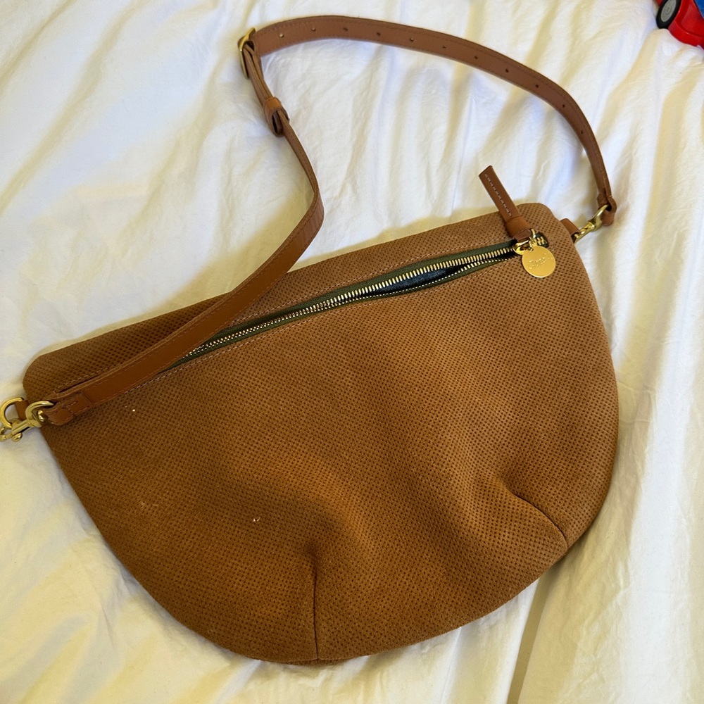 Clare V Perforated Grande Fanny
